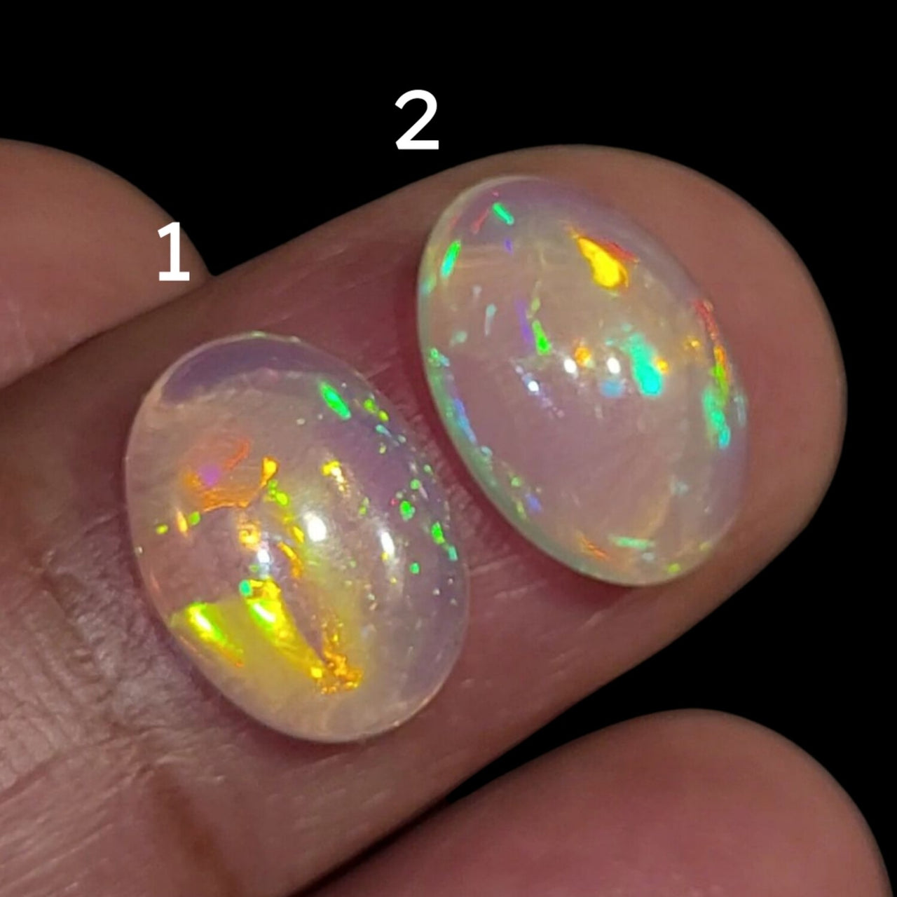 Natural Ethiopian Opal Cabochons