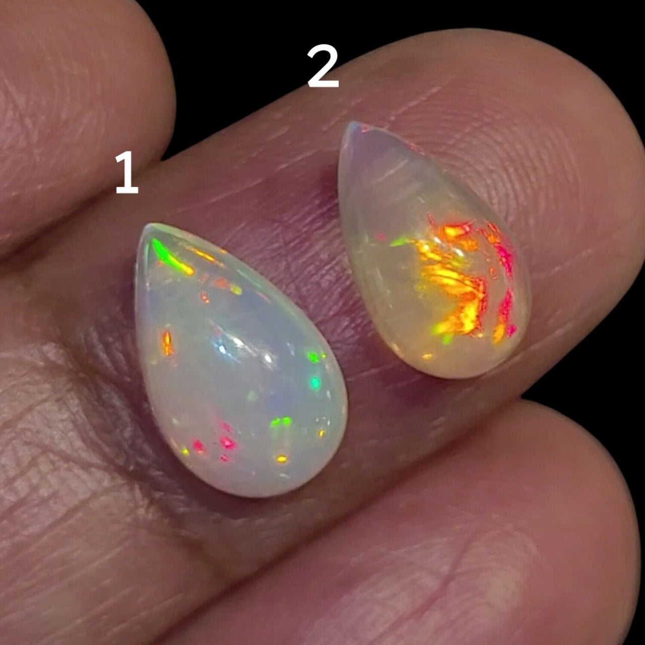 Natural Ethiopian Opal Cabochons