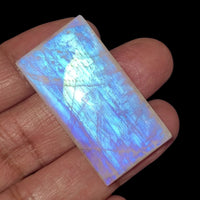 Thumbnail for 75Ct Natural Rainbow Moonstone Cabochon 42x23mm