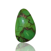 Thumbnail for Green Mojave Turquoise Cabochons - 3) 14Ct, 25x15mm