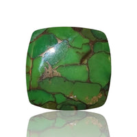 Thumbnail for Green Mojave Turquoise Cabochons - 2) 22Ct, 22x22mm