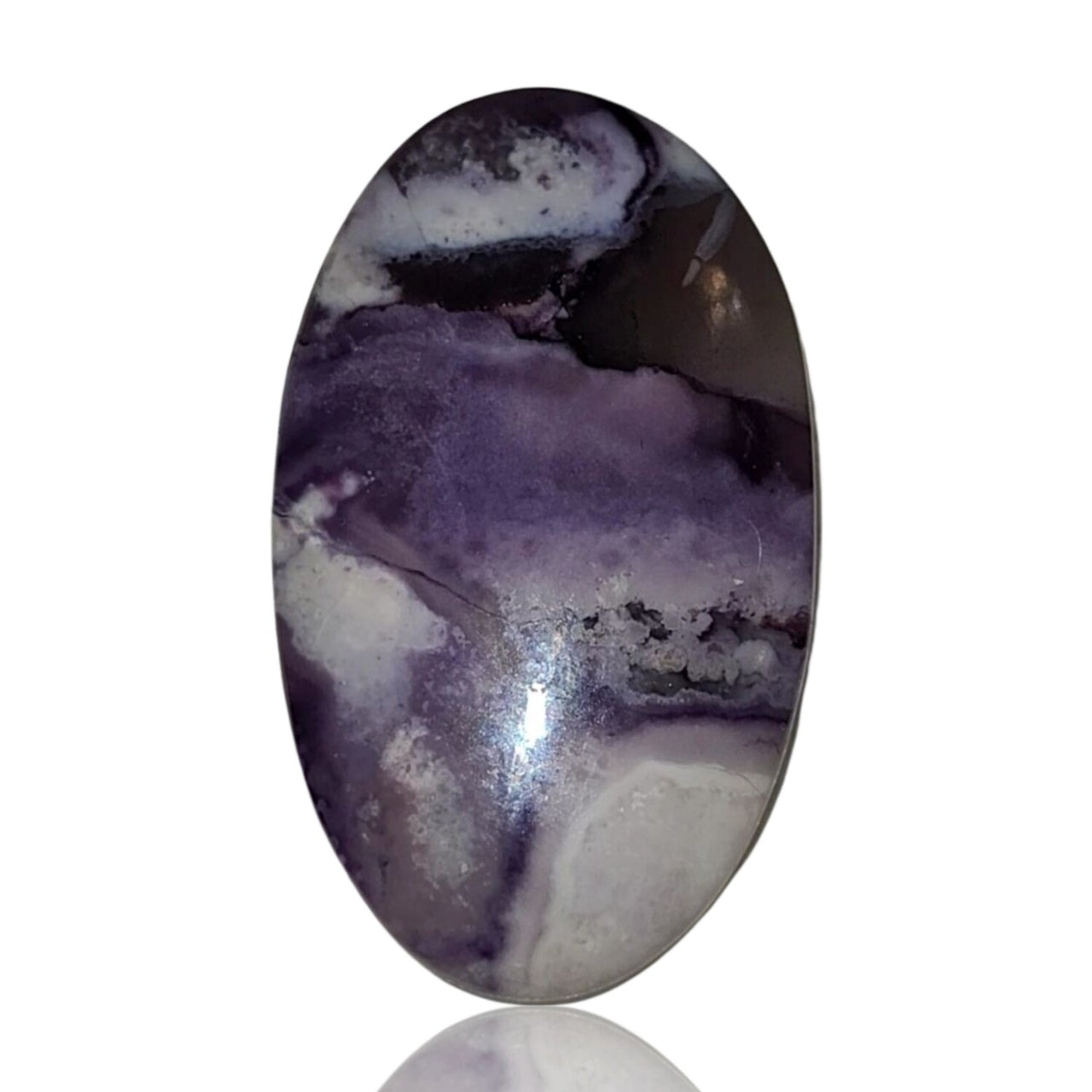 Natural Bertrandite/Morado Opal Cabochons - 2) 34.5Ct, 33x19mm