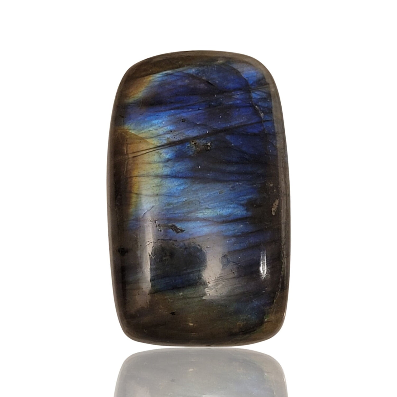 Natural Labradorite Cabochons - 3) 45Ct, 31x19mm