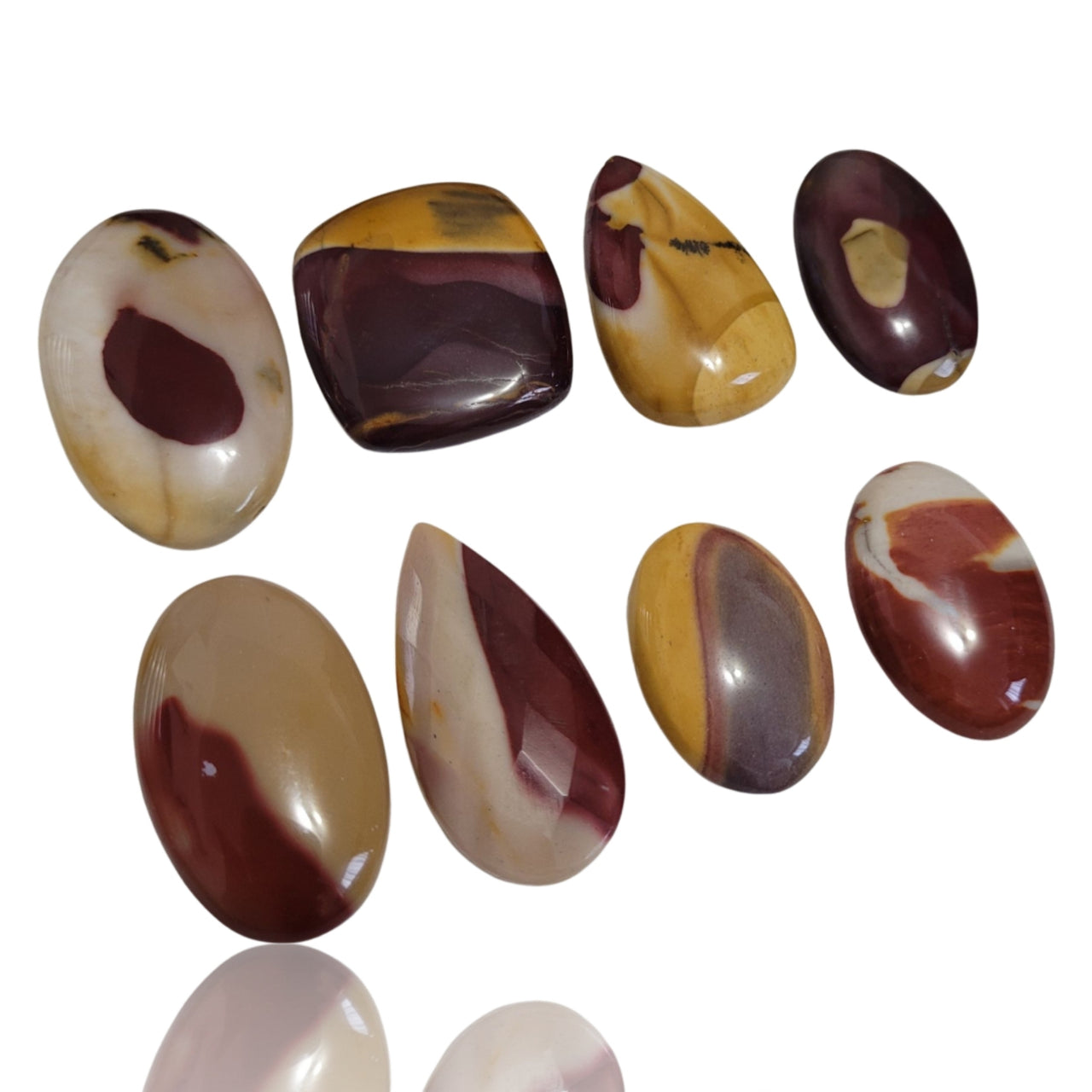 Natural Mookaite Jasper Cabochons