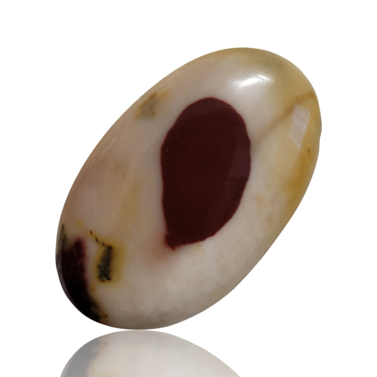 Natural Mookaite Jasper Cabochons - 1) 69Ct, 45x27mm