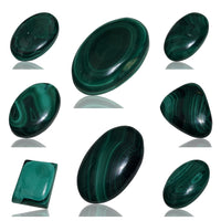 Thumbnail for Natural Malachite Cabochons