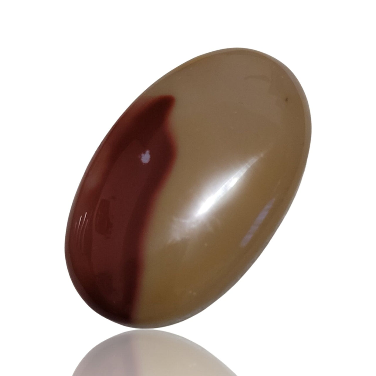 Natural Mookaite Jasper Cabochons - 5) 62Ct, 39x24mm