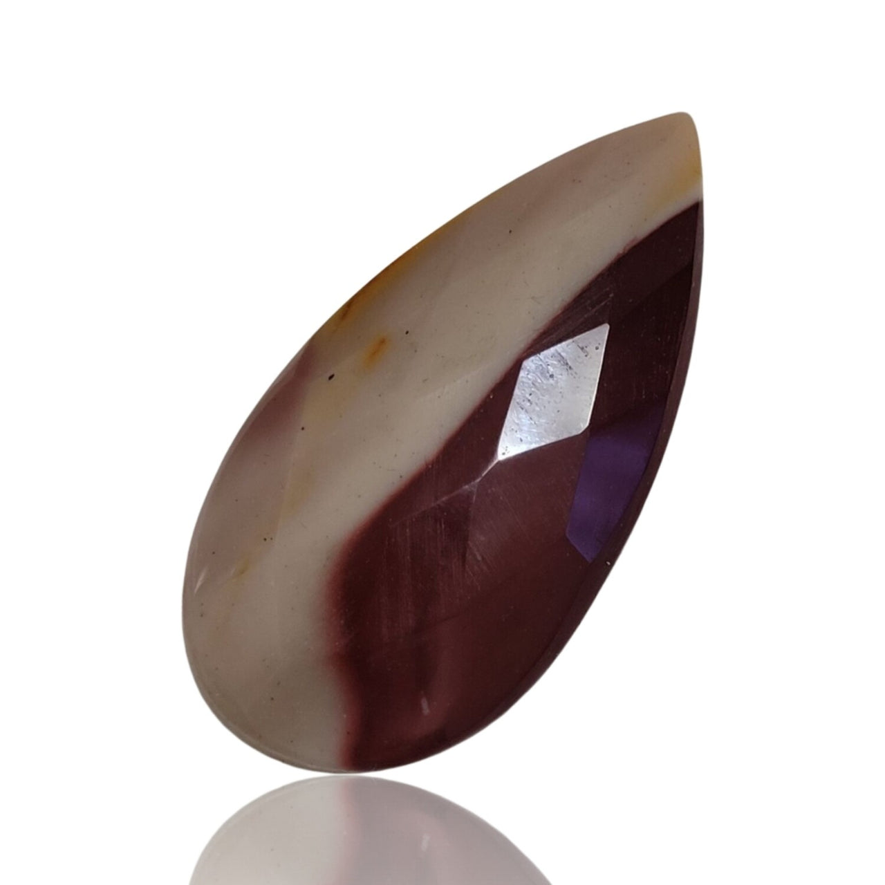 Natural Mookaite Jasper Cabochons - 6) 33Ct, 42x21mm