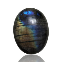 Thumbnail for Natural Labradorite Cabochons. B grade quality - 5) 53Ct, 30x23mm