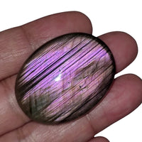 Thumbnail for 81Ct Natural Purple Labradorite Cabochon 40x30mm