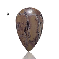 Thumbnail for Natural Sonoran Dendritic Jasper Cabochons - 3) 16Ct, 27x17mm