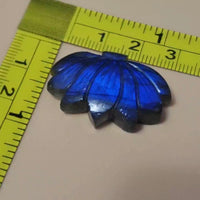 Thumbnail for Natural Carved Labradorite Flat Base