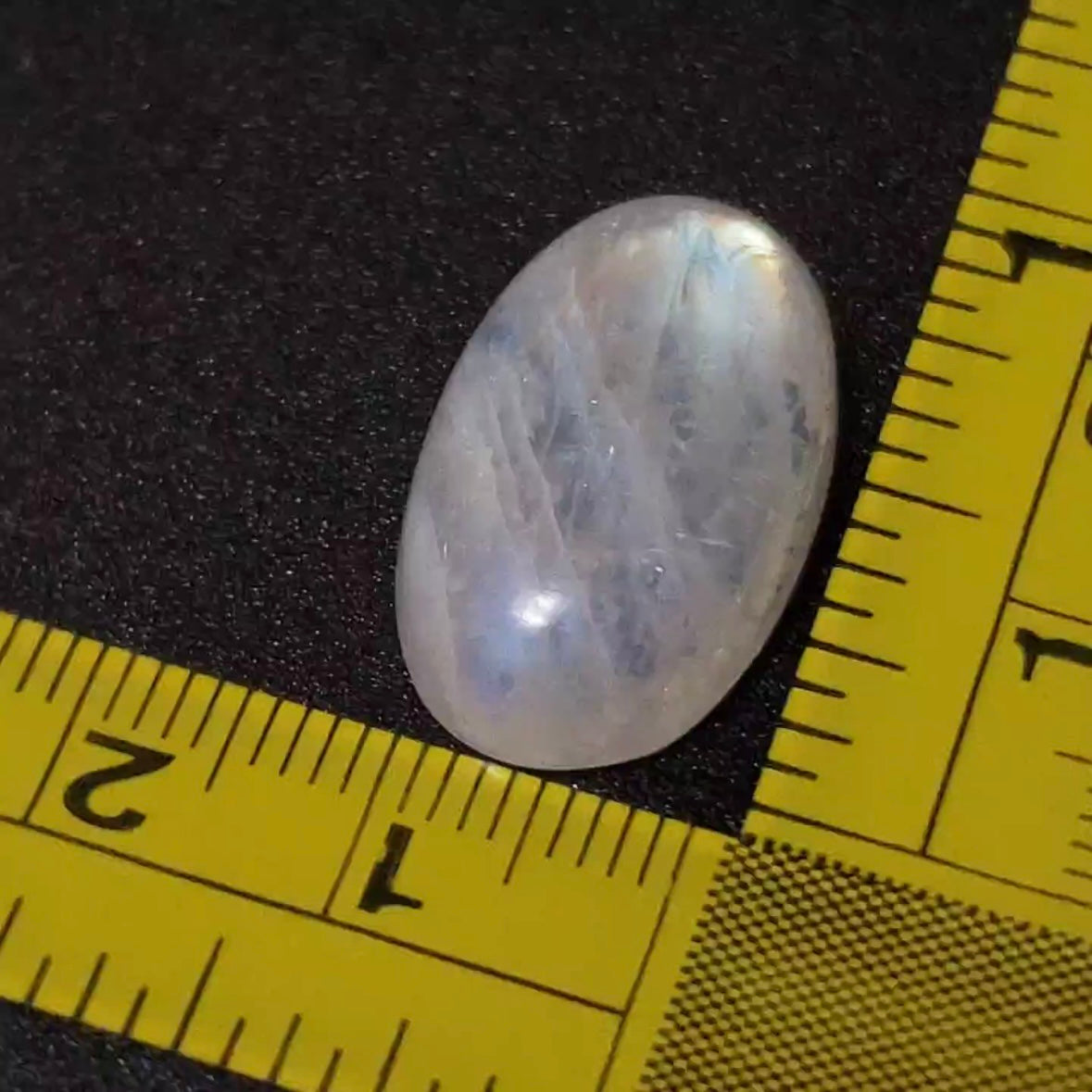 Natural Rainbow Moonstone Cabochon