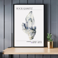Thumbnail for Rock Quartz Zodiac Print | Wall Art | Home Office Decor