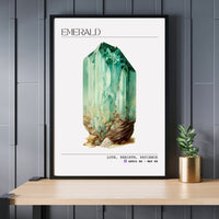 Thumbnail for Emerald Zodiac Print | Wall Art | Home Office Decor