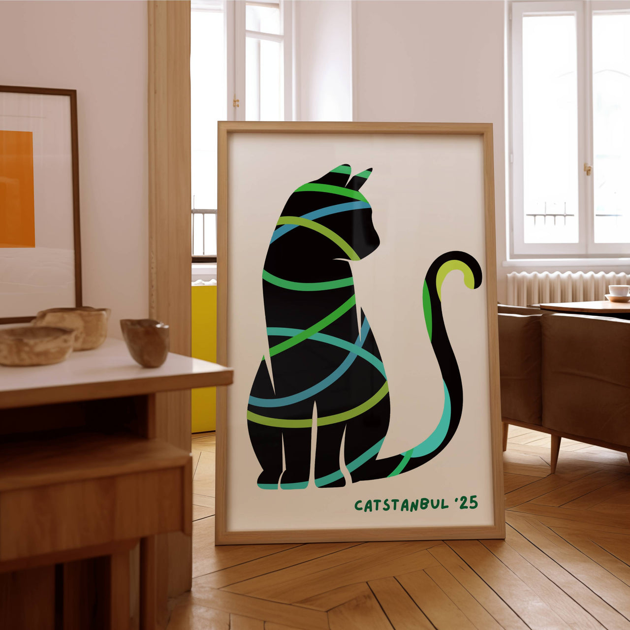 Catstanbul'25 Crypto Print | Wall Art | Home Office Decor