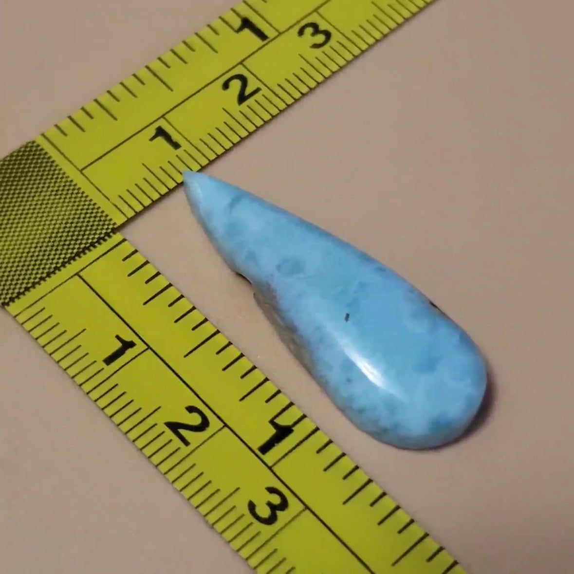 Natural Caribbean Larimar Cabochon