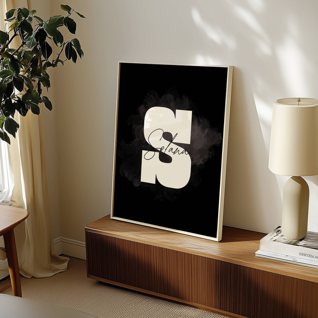 Solana Crypto Print | Wall Art | Home Office Decor