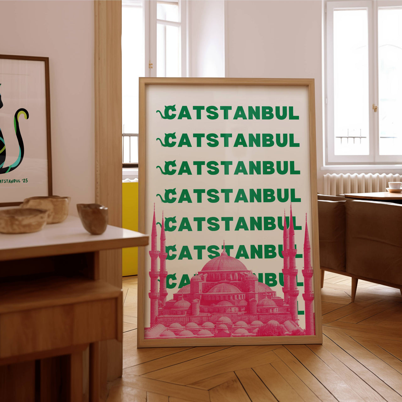 Catstanbul Crypto Print | Wall Art | Home Office Decor