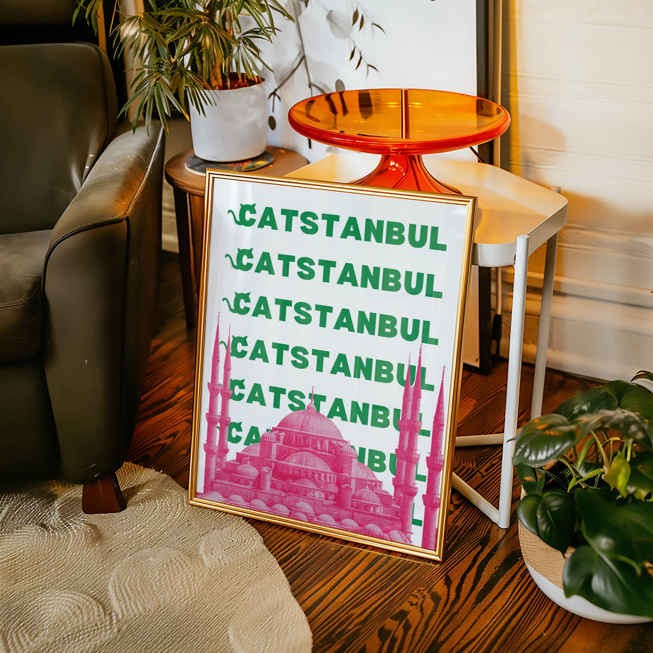 Catstanbul Crypto Print | Wall Art | Home Office Decor