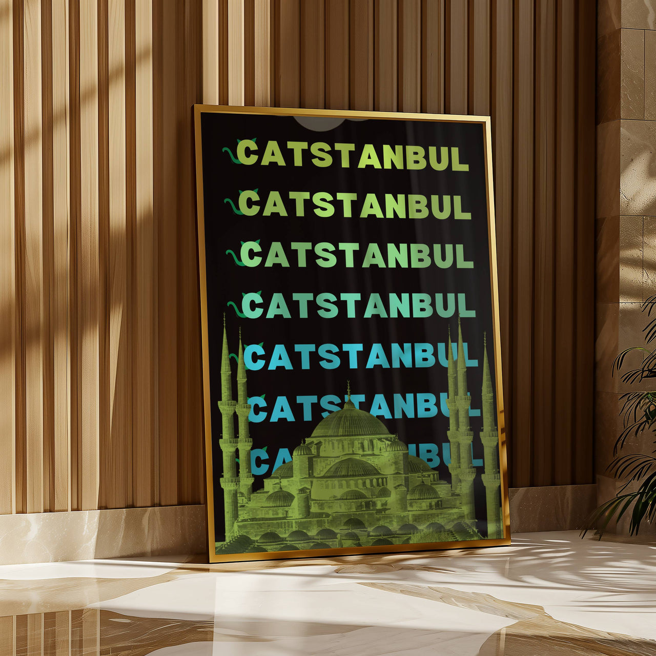 Catstanbul Crypto Print | Wall Art | Home Office Decor