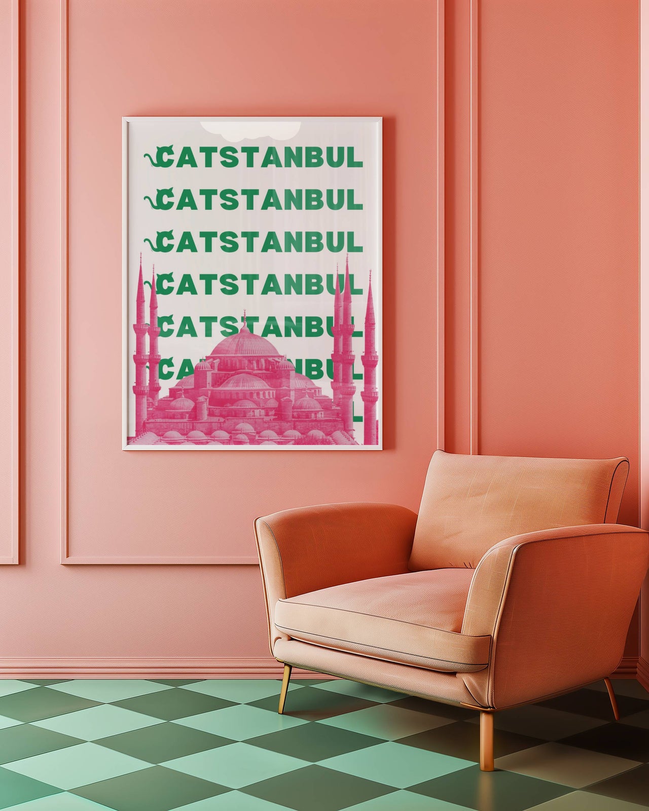 Catstanbul Crypto Print | Wall Art | Home Office Decor