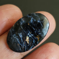 Natural Purple Pietersite Cabochon. Size- approx. 25x16mm