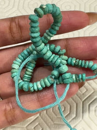 Natural Turquoise Bead Strand