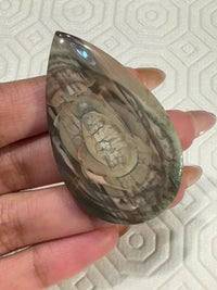47.5Ct Natural Imperial Jasper Cabochon. Size- approx. 48x28mm