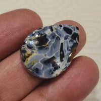 Natural Pietersite Cabochon. Size- 28x20mm