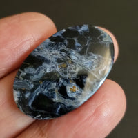 Natural Purple Pietersite Cabochon. Size- approx. 34x22mm