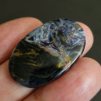 Natural Purple Pietersite Cabochon. Size- approx. 34x21mm
