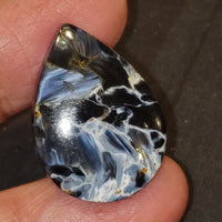 Natural Pietersite Cabochon. Size- 28x20mm