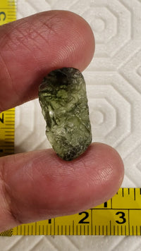 8Ct Natural Moldavite. Size- approx. 21x11mm