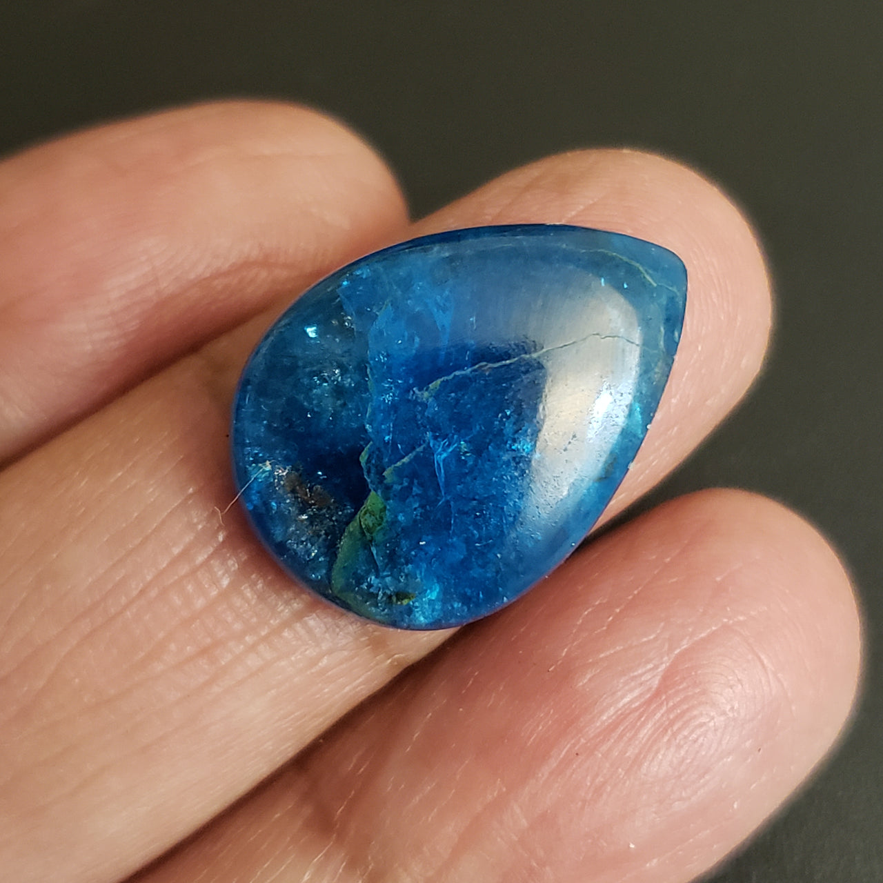Natural Apatite Cabochon