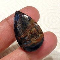 Thumbnail for 24.5Ct Natural Pietersite Faceted. Size - 33x20mm