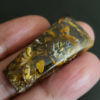 Thumbnail for Natural Boulder Opal Cabochon. Size- approx. 38x19mm
