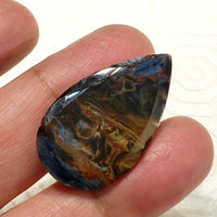 Thumbnail for 24.5Ct Natural Pietersite Faceted. Size - 33x20mm